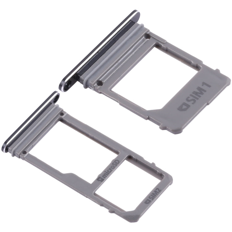 For Galaxy A520 / A720 2 SIM Card Tray + Micro SD Card Tray