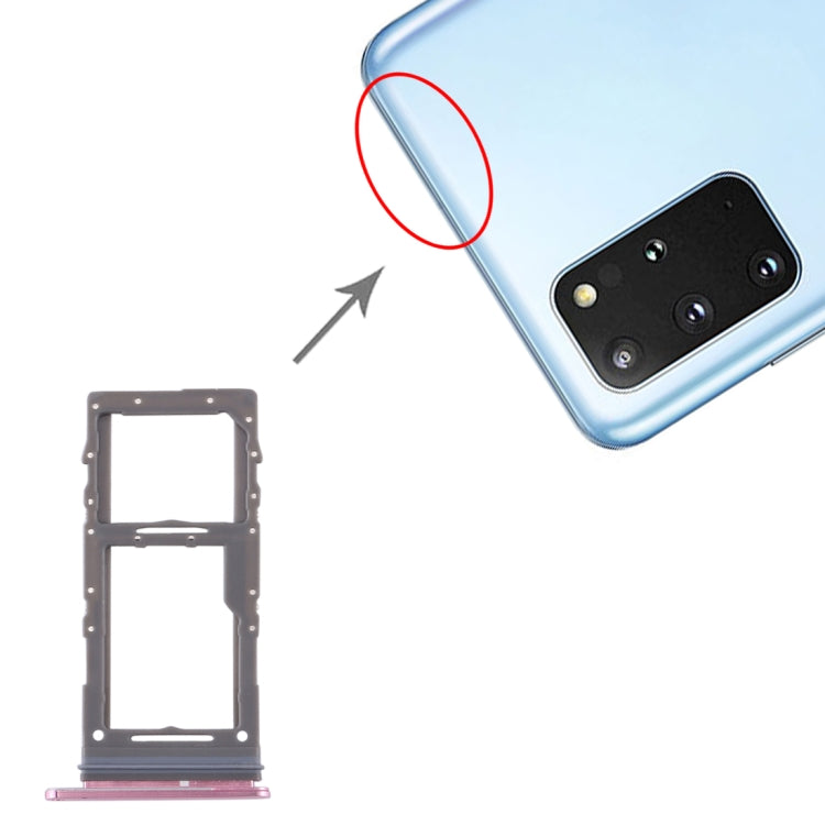 For Samsung Galaxy S20+ / Galaxy S20 Ultra SIM Card Tray + Micro SD Card Tray My Store