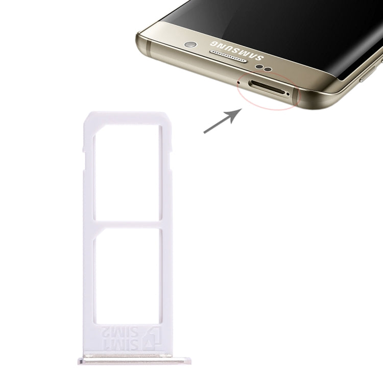 For Galaxy S6 Edge plus / S6 Edge+ 2 SIM Card Tray My Store