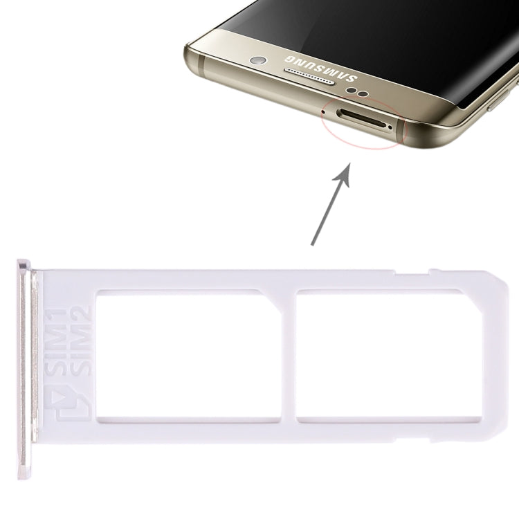 For Galaxy S6 Edge plus / S6 Edge+ 2 SIM Card Tray My Store