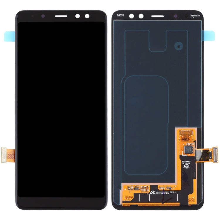 AMOLED LCD Screen for Galaxy A8 (2018) / A5 (2018) / A530 with Digitizer Full Assembly (Black) My Store