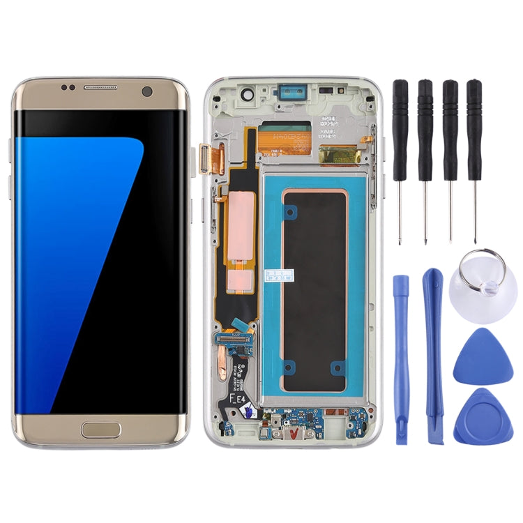 Original Super AMOLED Material LCD Screen and Digitizer Full Assembly(with Frame / Charging Port Flex Cable / Power Button Flex Cable / Volume Button Flex Cable) for Galaxy S7 Edge / G935F / G935FD My Store