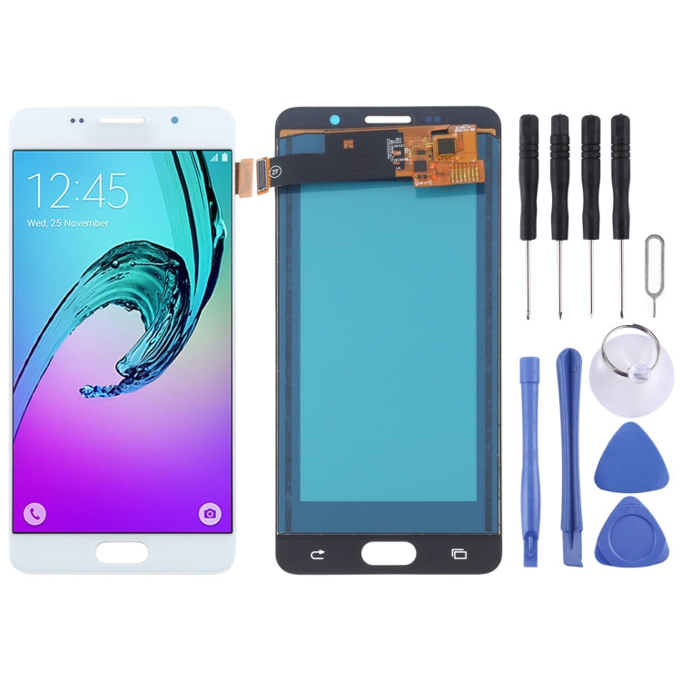 LCD Screen and Digitizer Full Assembly (TFT Material) for Galaxy A5 (2016) / A510