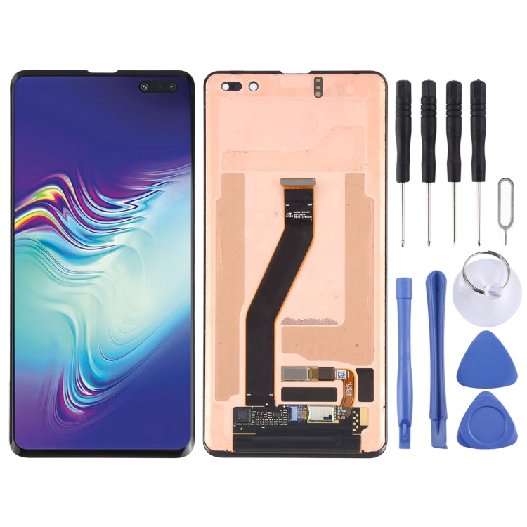 Original Dynamic AMOLED Material LCD Screen and Digitizer Full Assembly for Galaxy S10 5G