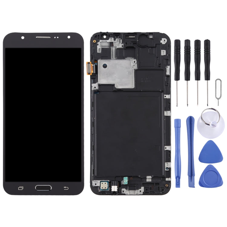 TFT Material LCD Screen and Digitizer Full Assembly with Frame for Galaxy J7 (2015) / J700F