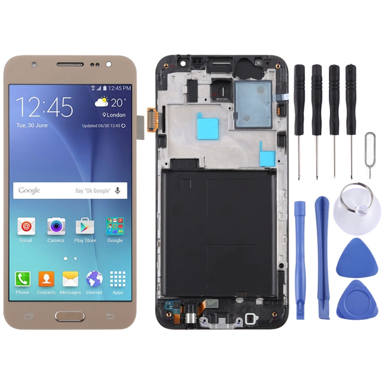 TFT Material LCD Screen and Digitizer Full Assembly with Frame for Galaxy J5 (2015) / J500F