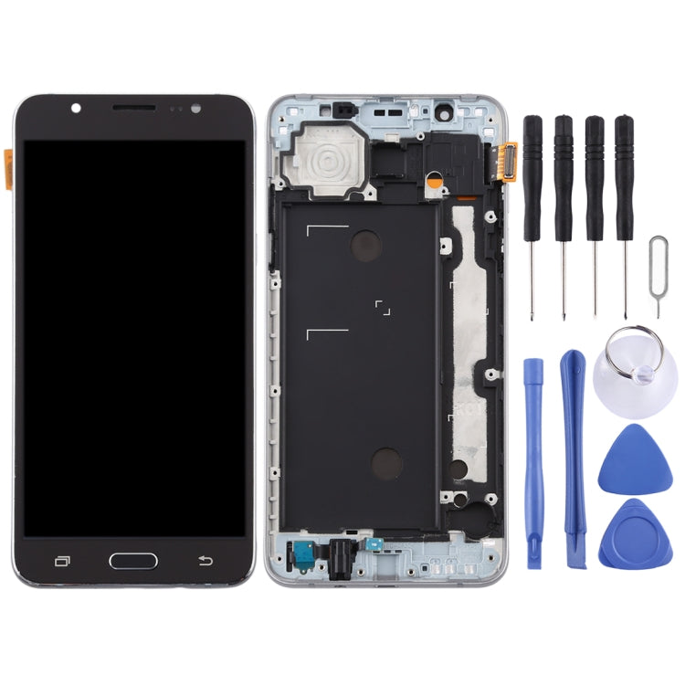 TFT Material LCD Screen and Digitizer Full Assembly with Frame for Galaxy J7 (2016) / J710F My Store