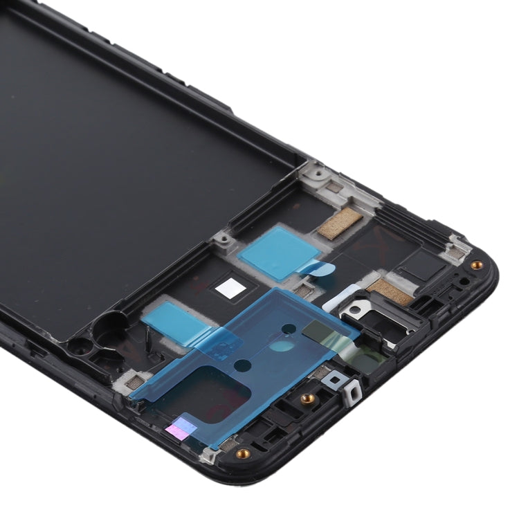 TFT Material LCD Screen and Digitizer Full Assembly With Frame for Samsung Galaxy A20 / SM-A205F(EU Version)