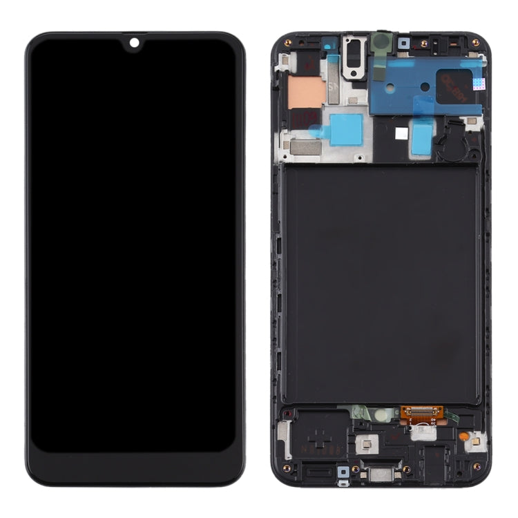 TFT Material LCD Screen and Digitizer Full Assembly With Frame for Samsung Galaxy A50  (Not Supporting Fingerprint Identification)