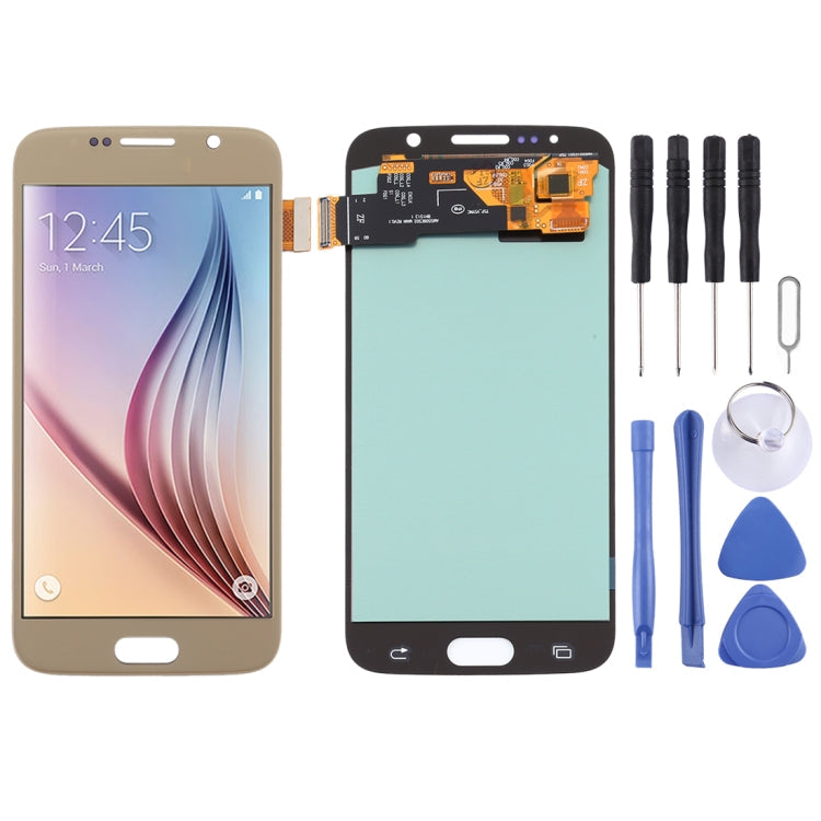 OLED Material LCD Screen and Digitizer Full Assembly for Samsung Galaxy S6 My Store