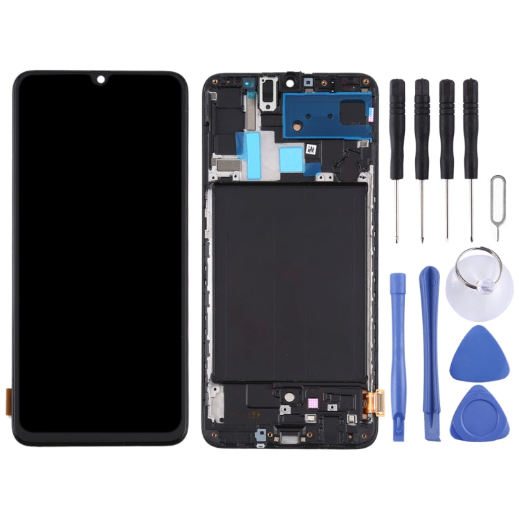 TFT Material LCD Screen and Digitizer Full Assembly With Frame for Samsung Galaxy A70  (Not Supporting Fingerprint Identification) My Store