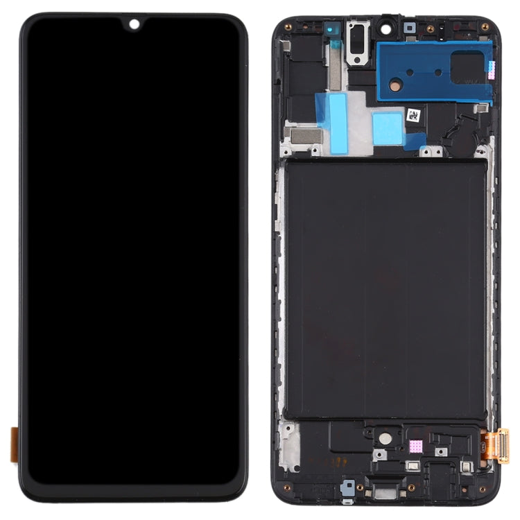 TFT Material LCD Screen and Digitizer Full Assembly With Frame for Samsung Galaxy A70  (Not Supporting Fingerprint Identification)