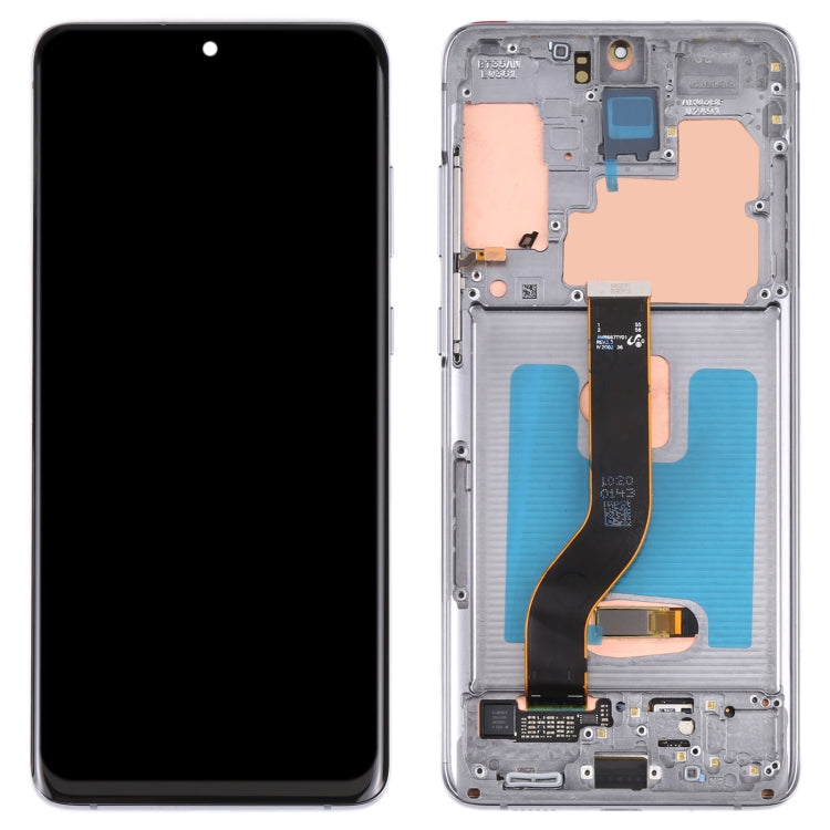 Original LCD Screen and Digitizer Full Assembly with Frame for Samsung Galaxy S20+ 5G SM-G986B/G985