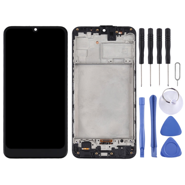 TFT Material LCD Screen and Digitizer Full Assembly with Frame for Samsung Galaxy M31 / Galaxy M31 Prime