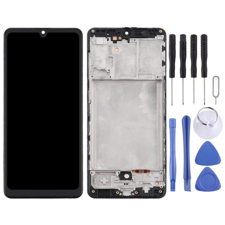 TFT Material LCD Screen and Digitizer Full Assembly With Frame for Samsung Galaxy A31 / SM-A315