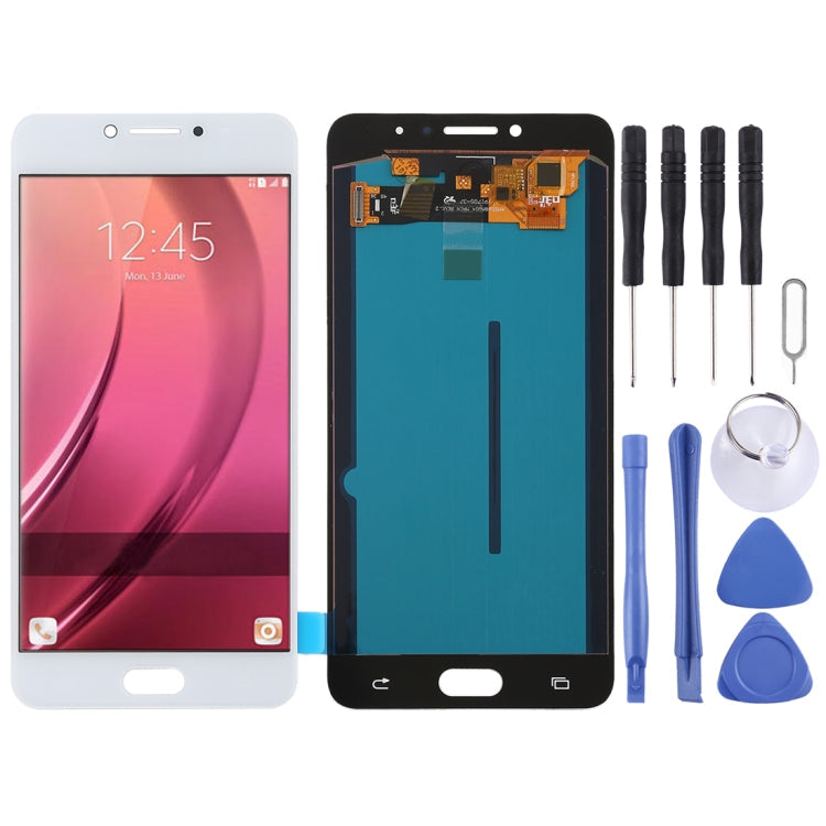 LCD Screen and Digitizer Full Assembly (OLED Material ) for Galaxy C7 Pro / C7010