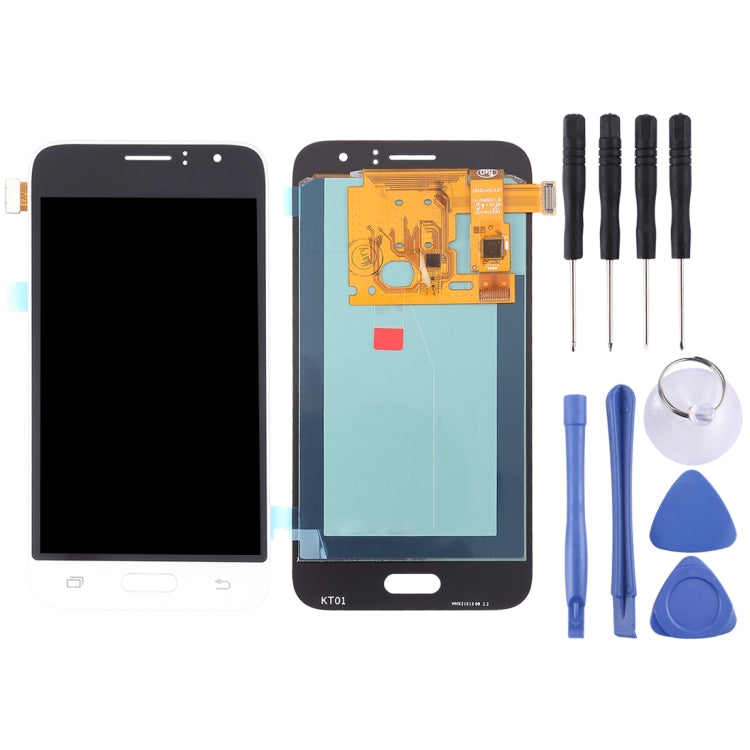 LCD Screen and Digitizer Full Assembly (OLED Material ) for Galaxy J1 (2016), Express 3, Amp 2, J120F, J120A, J120H, J120M, J120M, J120T