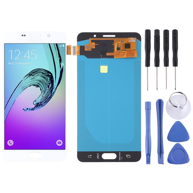 LCD Screen and Digitizer Full Assembly (OLED Material ) for Galaxy A7 (2016), A710F, A710F/DS, A710FD, A710M, A710M/DS, A710Y/DS, A7100