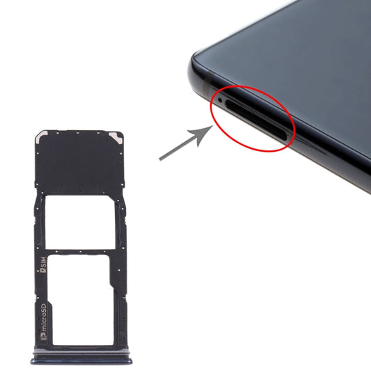 For Samsung Galaxy A9 (2018) SM-A920 SIM Card Tray + Micro SD Card Tray