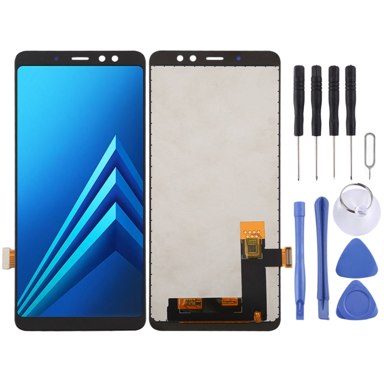 incell LCD Screen and Digitizer Full Assembly (Half Screen) for Galaxy A8+ (2018) A730F, A730F/DS