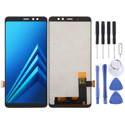 incell LCD Screen and Digitizer Full Assembly (Half Screen) for Galaxy A8+ (2018) A730F, A730F/DS