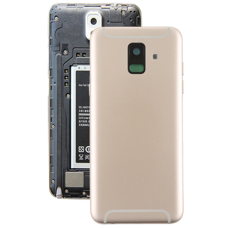 For Galaxy A6 (2018) / A600F Back Cover with Side Keys & Camera Lens