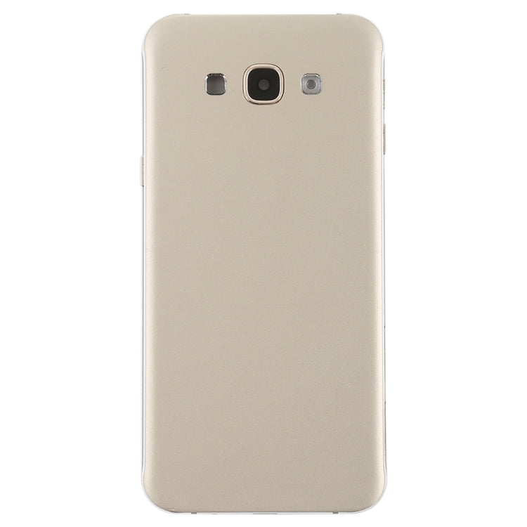 For Galaxy A8 Back Cover with Side Keys & Camera Lens