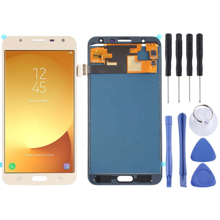 LCD Screen and Digitizer Full Assembly (TFT Material ) for Galaxy J7 Neo, J701F/DS, J701M