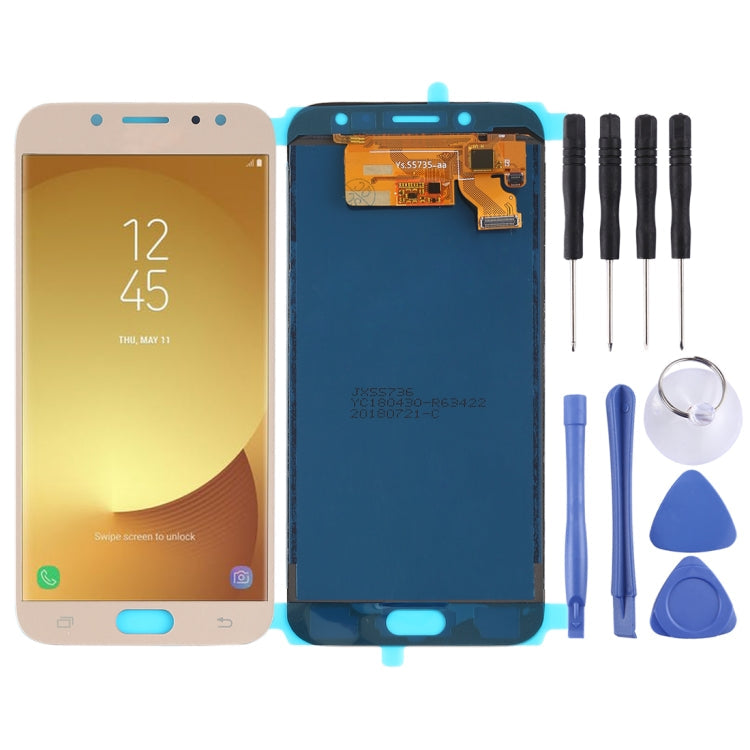 LCD Screen and Digitizer Full Assembly (TFT Material ) for Galaxy J7 (2017), J730F/DS, J730FM/DS