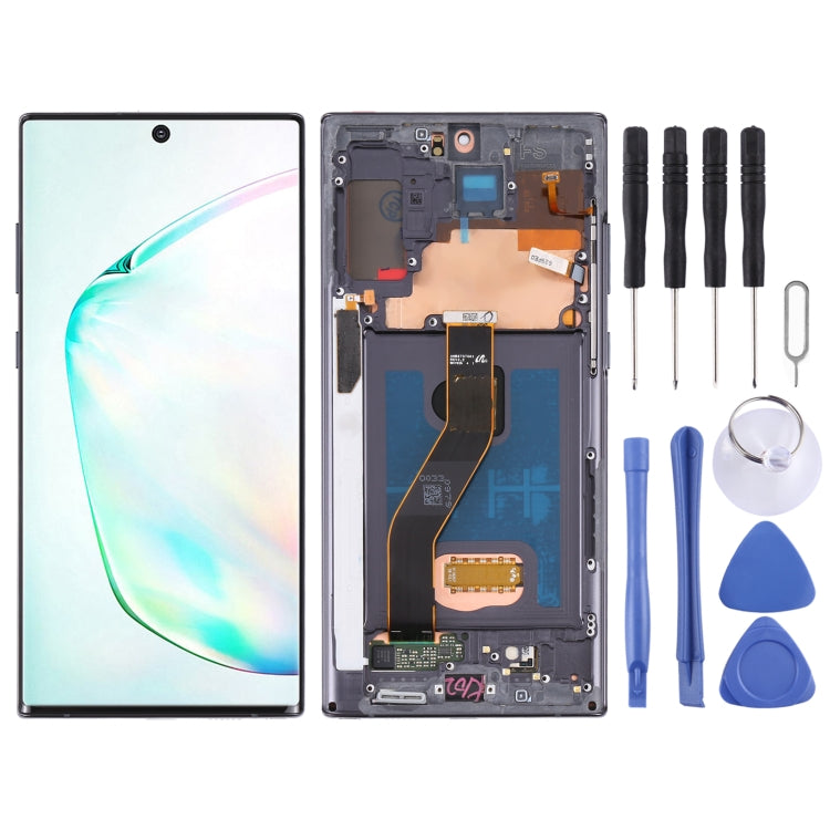 Original LCD Screen and Digitizer Full Assembly With Frame for Samsung Galaxy Note10+ 4G/Note10+ 5G SM-N976/N975