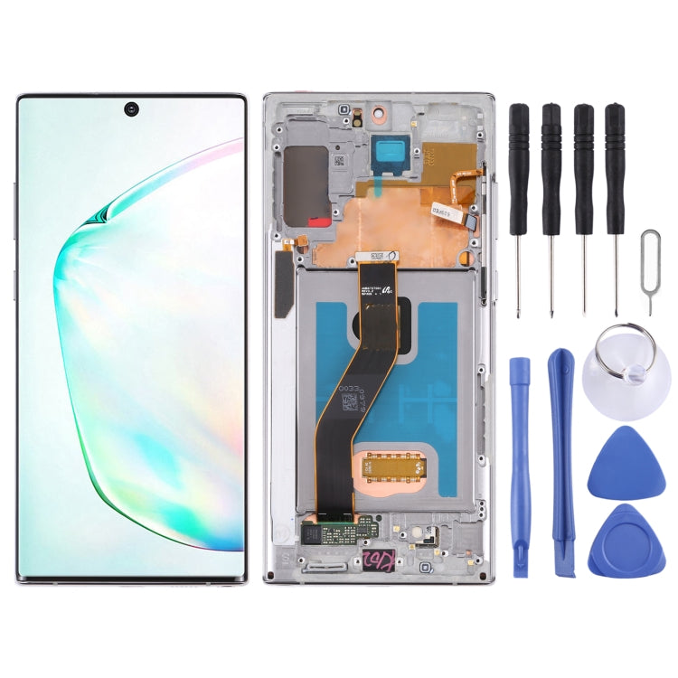 Original LCD Screen and Digitizer Full Assembly With Frame for Samsung Galaxy Note10+ 4G/Note10+ 5G SM-N976/N975