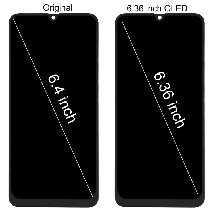 6.36 inch OLED Material LCD Screen and Digitizer Full Assembly for Samsung Galaxy M31 / Galaxy M31 Prime SM-M315