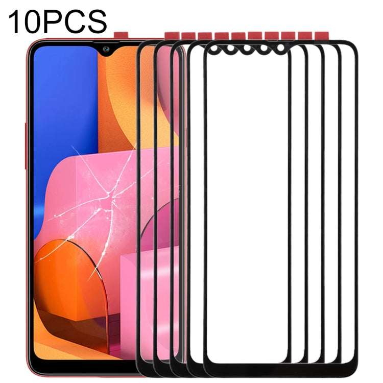 For Samsung Galaxy A20s 10pcs Front Screen Outer Glass Lens My Store