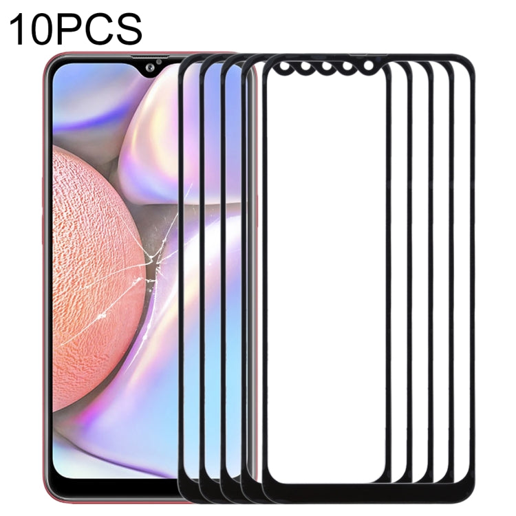 For Samsung Galaxy A10s 10pcs Front Screen Outer Glass Lens My Store