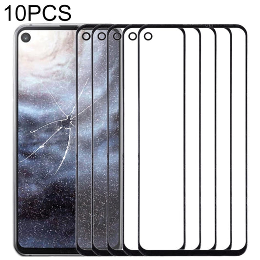 For Samsung Galaxy A8s / Galaxy A9 Pro 2019 10pcs Front Screen Outer Glass Lens