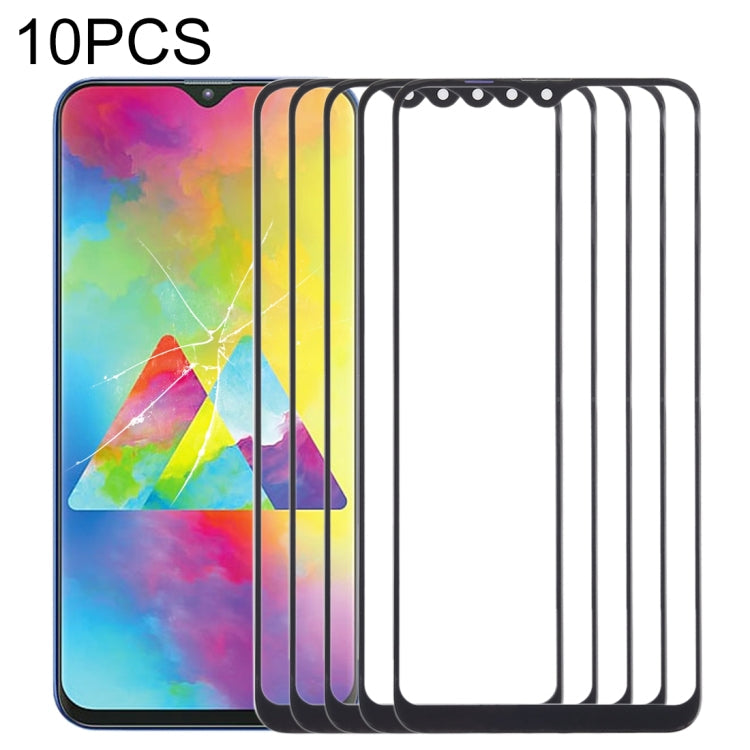 For Samsung Galaxy M20 10pcs Front Screen Outer Glass Lens