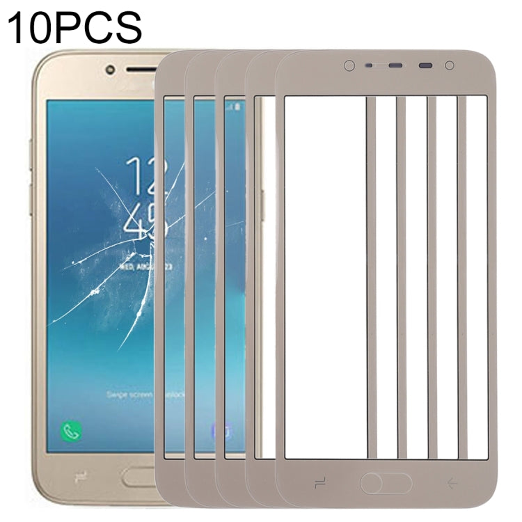 For Samsung Galaxy J2 Pro (2018), J250F/DS 10pcs Front Screen Outer Glass Lens My Store