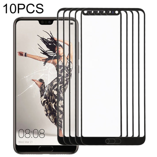 For Huawei P20  10PCS Front Screen Outer Glass Lens