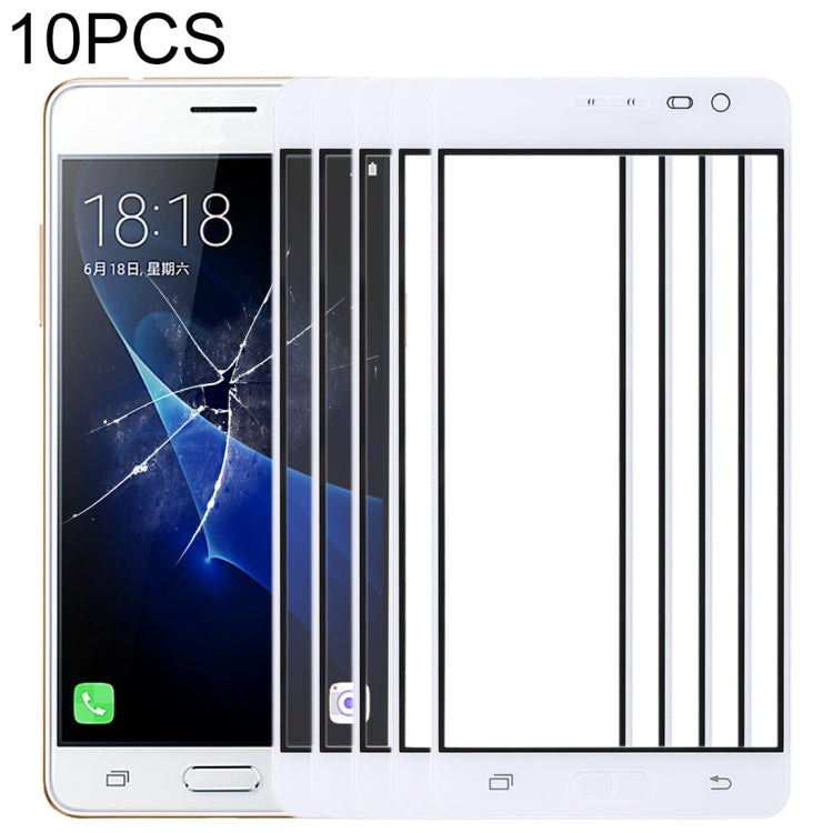 For Samsung Galaxy J3 Pro / J3110 10pcs Front Screen Outer Glass Lens My Store