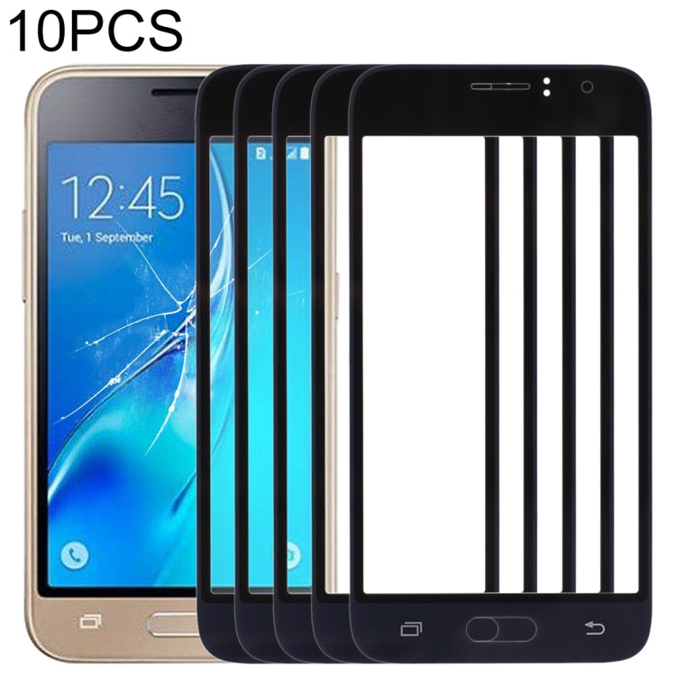 For Samsung Galaxy J1 (2016) / J120 10pcs Front Screen Outer Glass Lens My Store