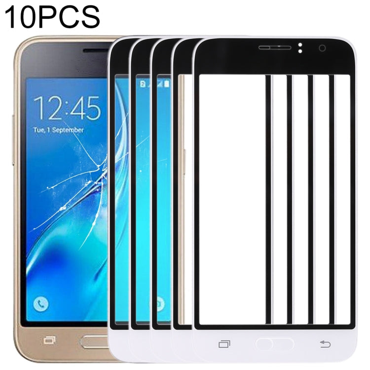 For Samsung Galaxy J1 (2016) / J120 10pcs Front Screen Outer Glass Lens My Store