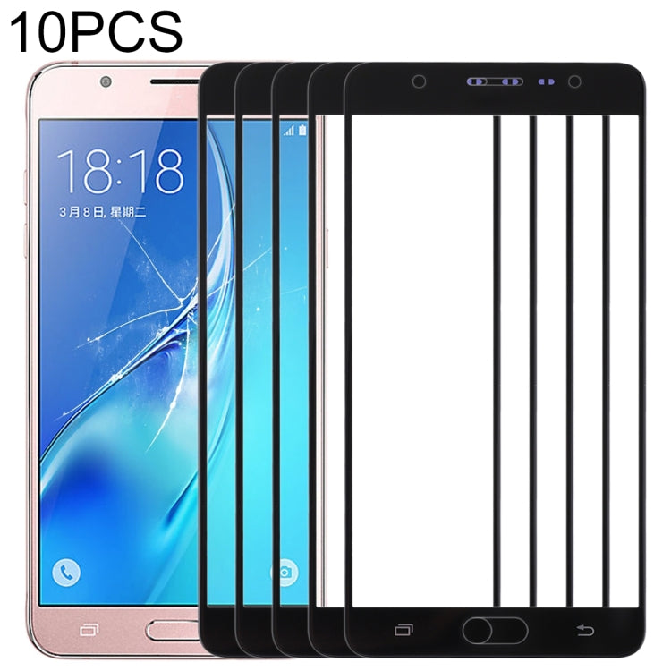 For Samsung Galaxy J7 Max 10pcs Front Screen Outer Glass Lens