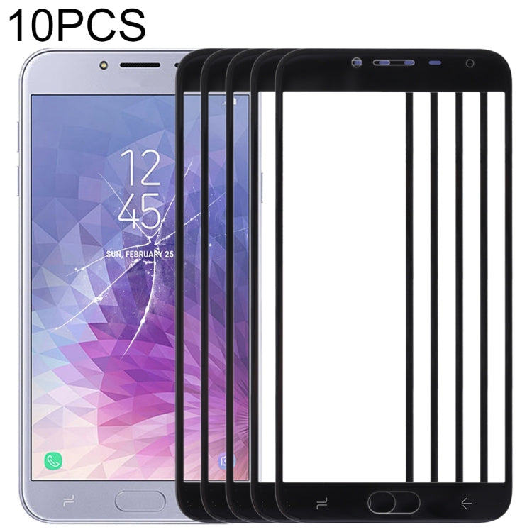 For Samsung Galaxy J4 (2018) 10pcs Front Screen Outer Glass Lens