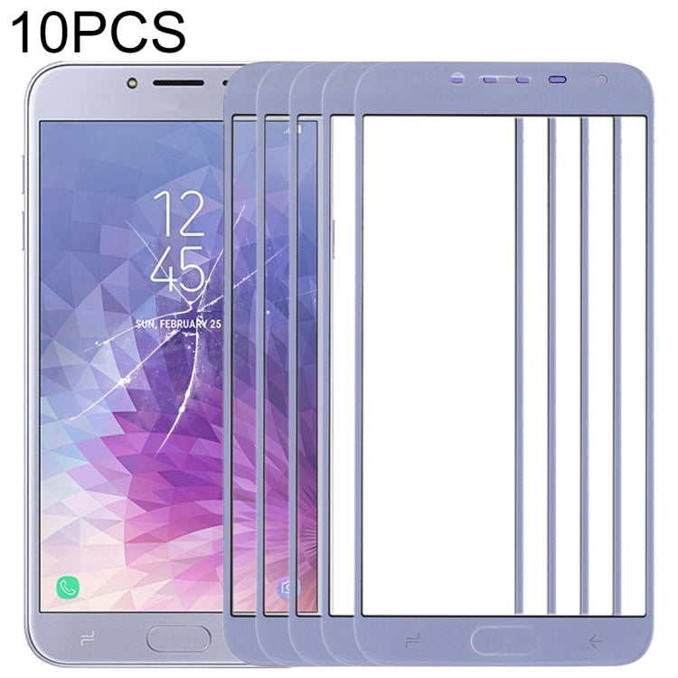 For Samsung Galaxy J4 (2018) 10pcs Front Screen Outer Glass Lens