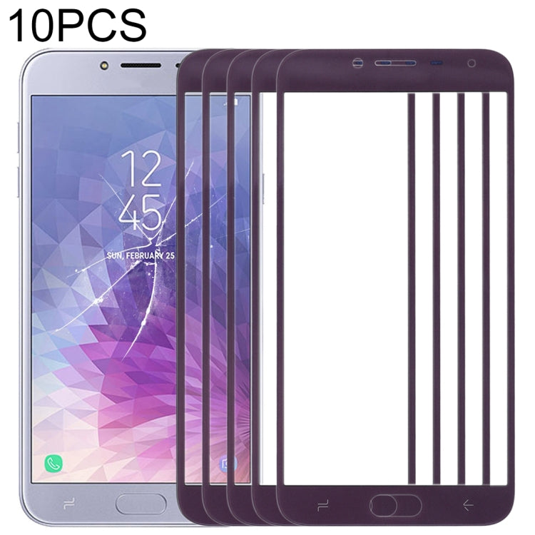 For Samsung Galaxy J4 (2018) 10pcs Front Screen Outer Glass Lens