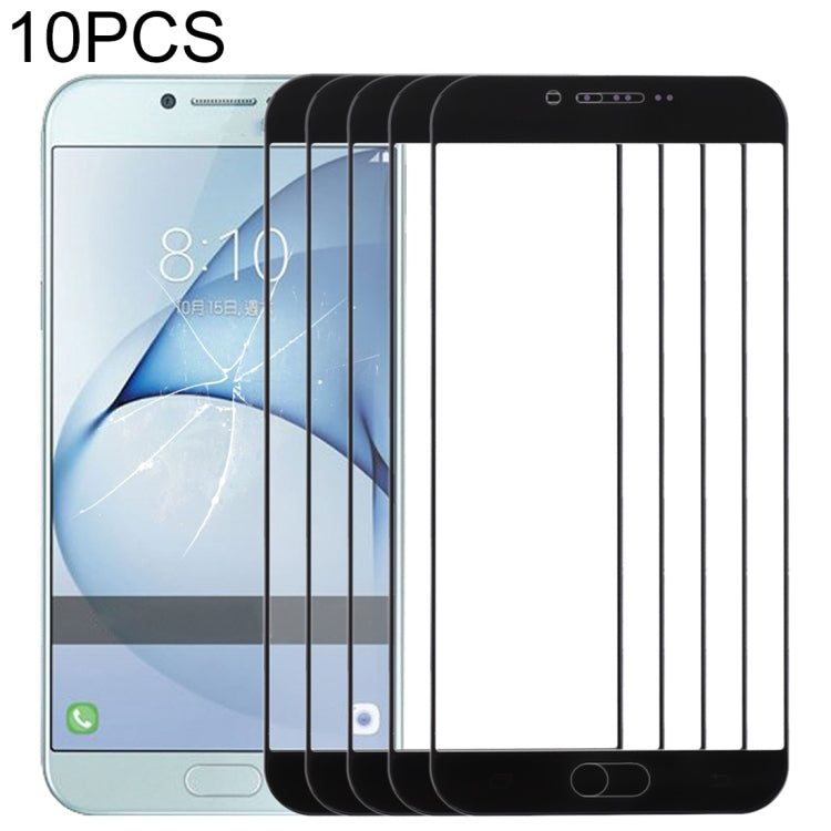 For Samsung Galaxy A8 (2016) / A810 10pcs Front Screen Outer Glass Lens