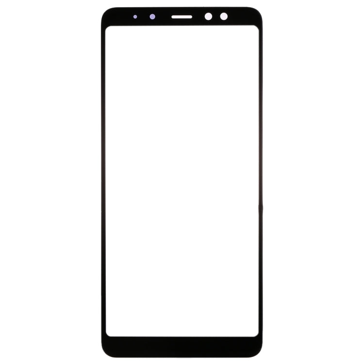 For Samsung Galaxy A8+ (2018) 10pcs Front Screen Outer Glass Lens