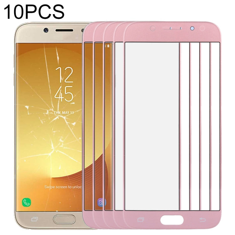 For Samsung Galaxy J7 (2017) / J730 10pcs Front Screen Outer Glass Lens My Store