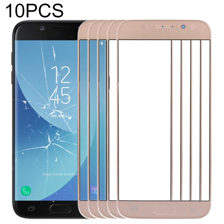 For Samsung Galaxy J5 (2017) / J530 10pcs Front Screen Outer Glass Lens