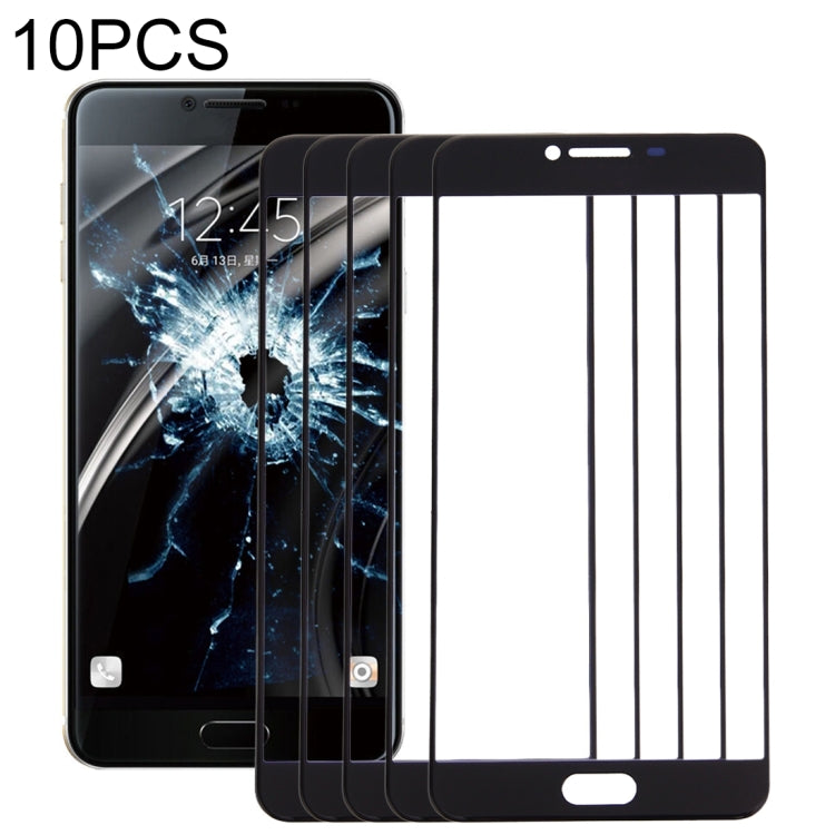 For Samsung Galaxy C5 10pcs Front Screen Outer Glass Lens